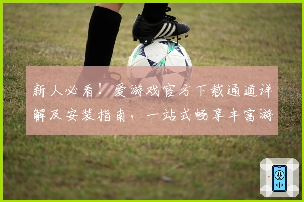 新人必看!爱游戏官方下载通道详解及安装指南,一站式畅享丰富游戏世界