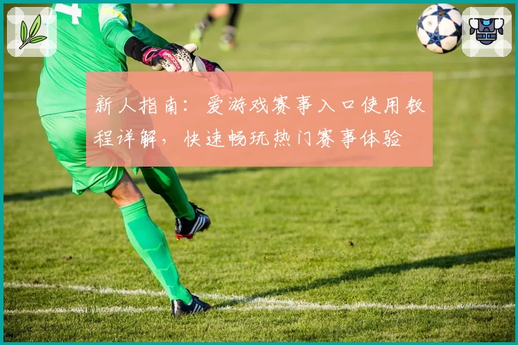 新人指南：爱游戏赛事入口使用教程详解，快速畅玩热门赛事体验